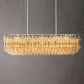 Chiara Glass Rectangular Chandelier 54