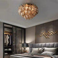 Chiara Smoke Glass Flushmount 17