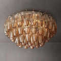 Chiara Smoke Glass Flushmount 22