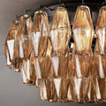 Chiara Smoke Glass Flushmount 22