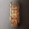 Chiara Smoke Glass Grand Bedroom Wall Sconce - King Lamps