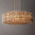 Chiara Smoke Glass Round Chandelier 62