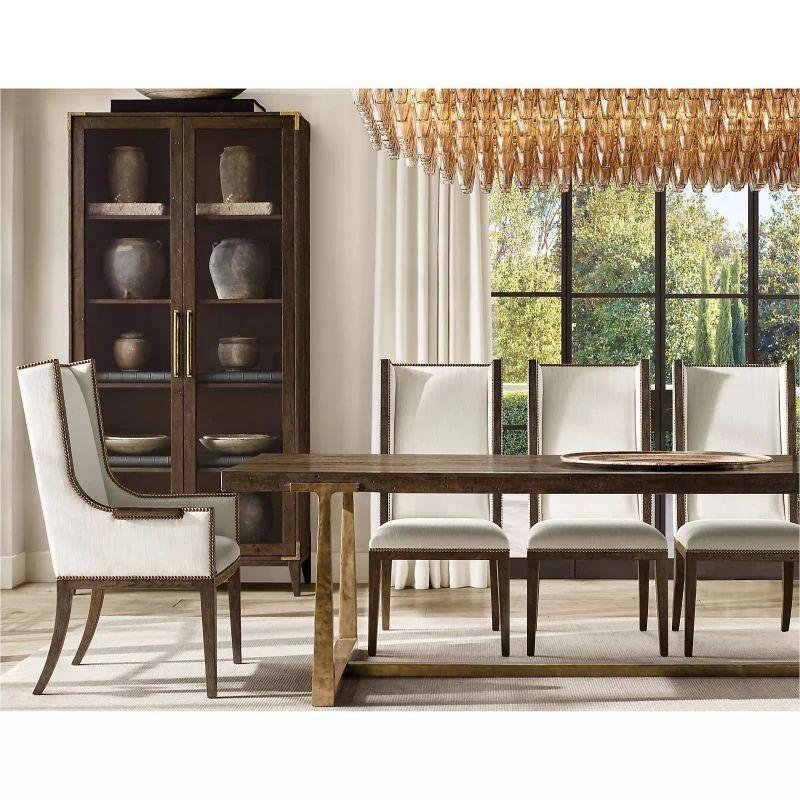 Chiara Smoke Glass Tiered Rectangular Chandelier 54" For Living Room - King Lamps