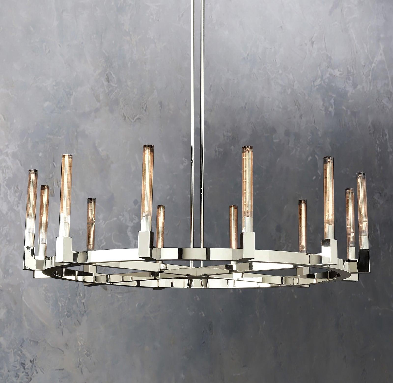 Cannele de Round Chandelier 60" - King Lamps
