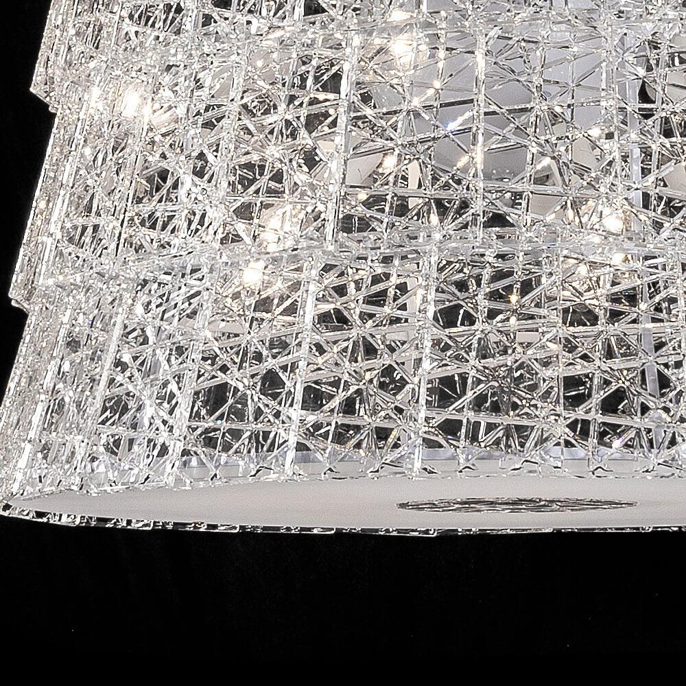 Tuile De Cristal Frozen Baccarat Crystal Chandelier - King Lamps
