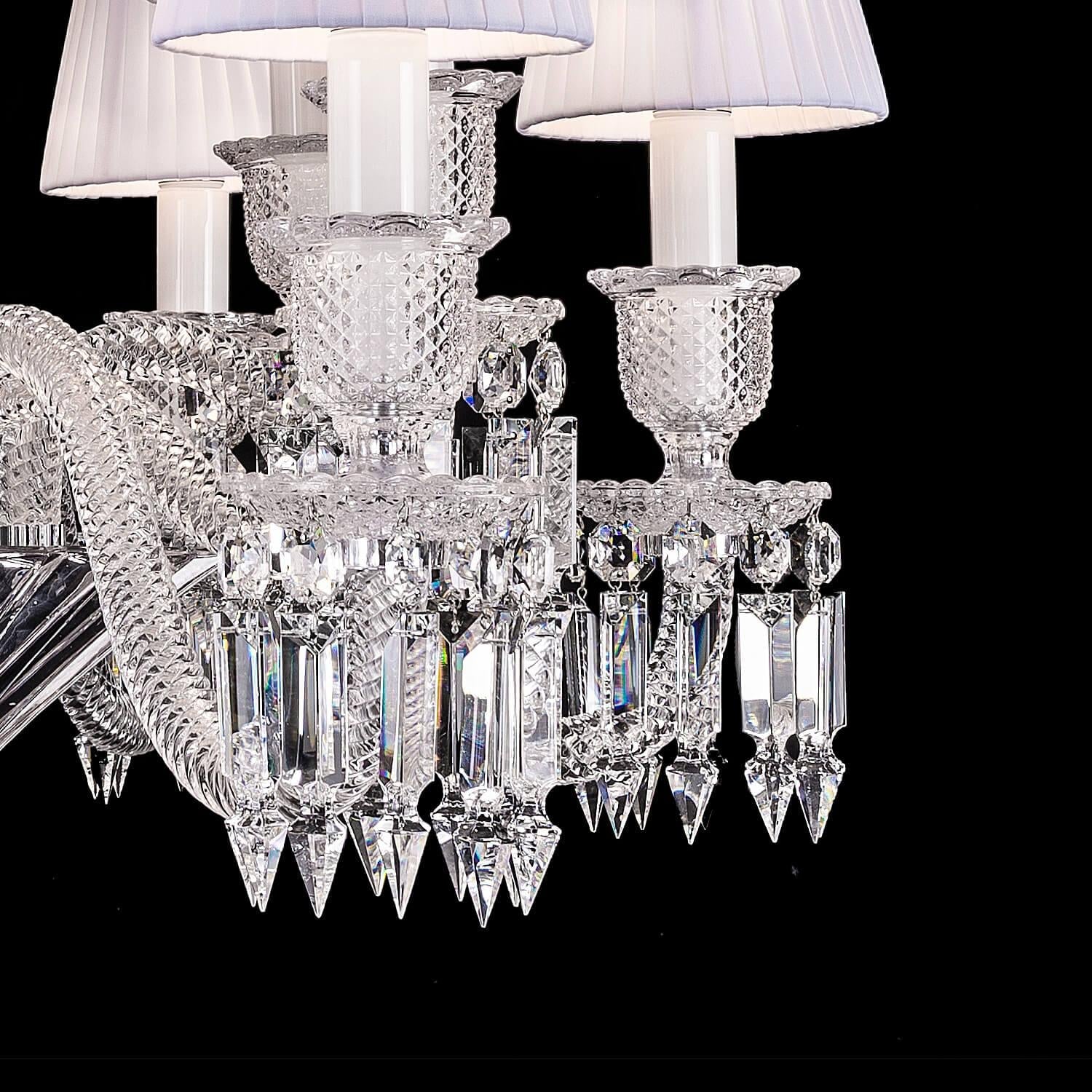 Baccarat Style Zenith Luxury Crystal Chandelier - King Lamps
