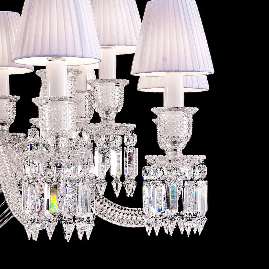 Baccarat short Zenith Crystal Chandelier - King Lamps