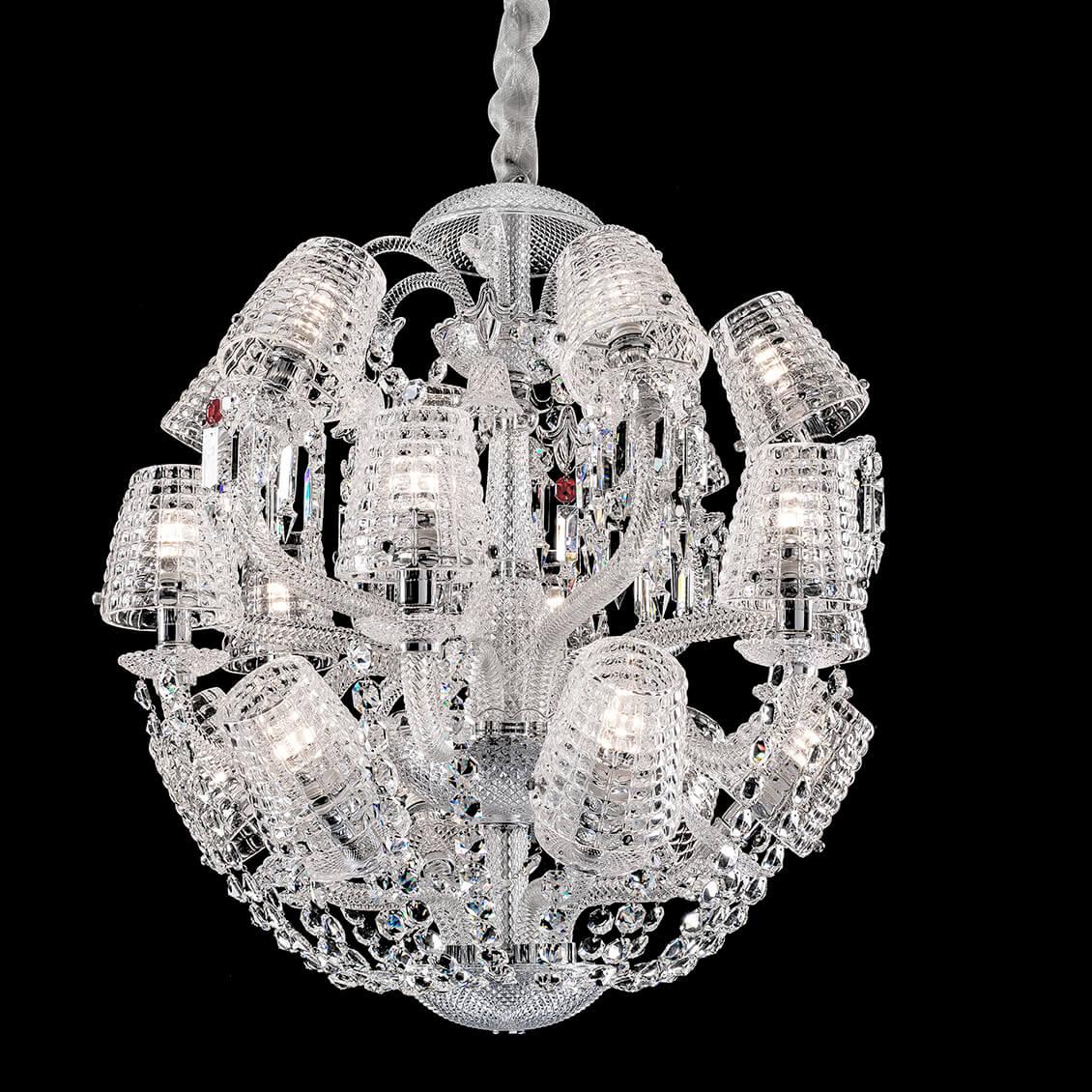 Baccarat Le Roi Soleil Crystal Chandelier - King Lamps