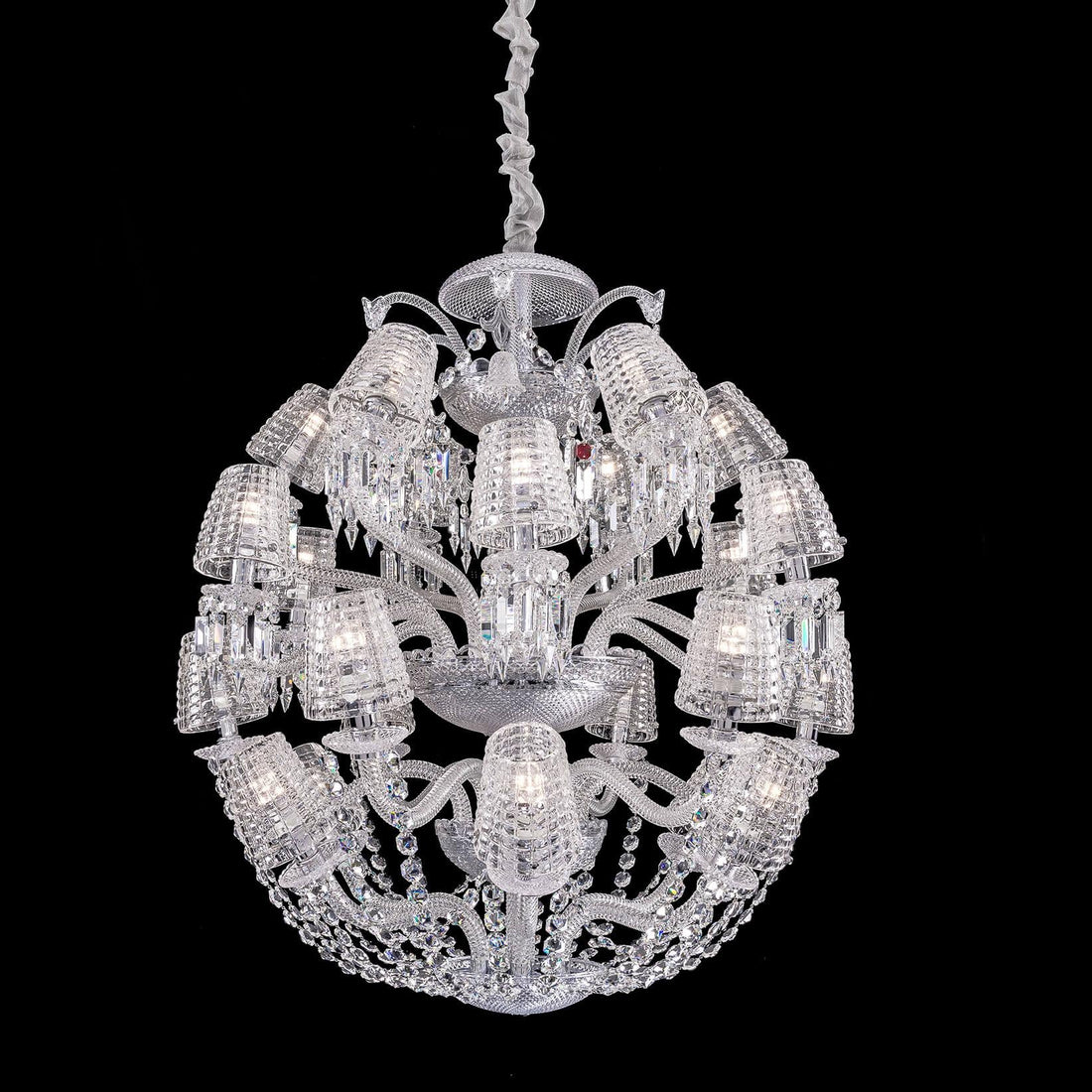 Baccarat Le Roi Soleil Crystal Chandelier - King Lamps