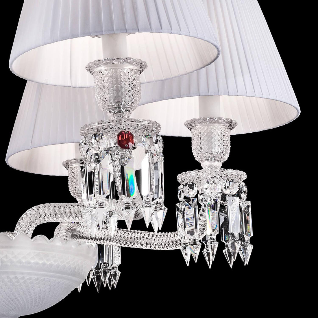 Baccarat Tourbillon Crystal Chandelier - King Lamps