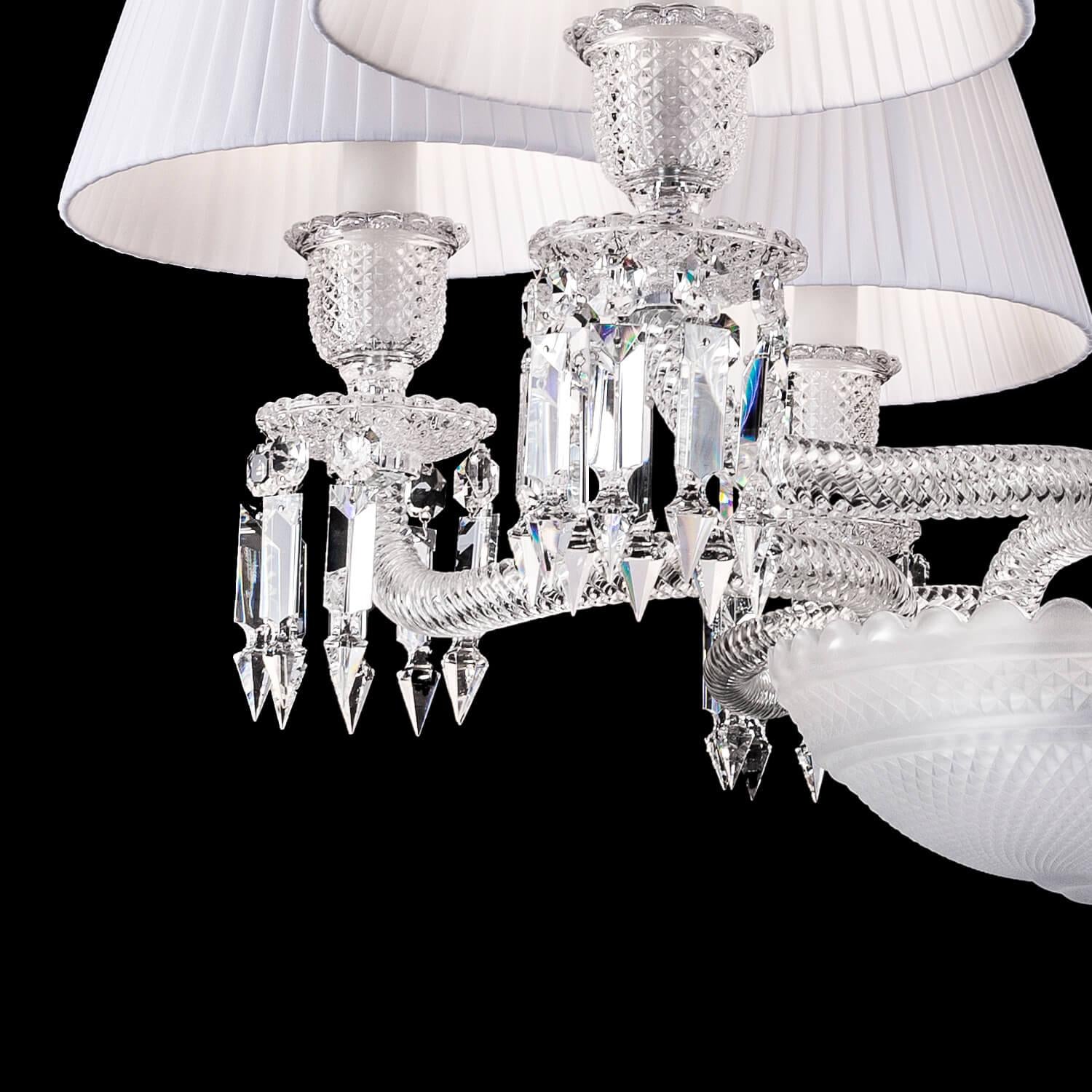 Baccarat Tourbillon Crystal Chandelier - King Lamps