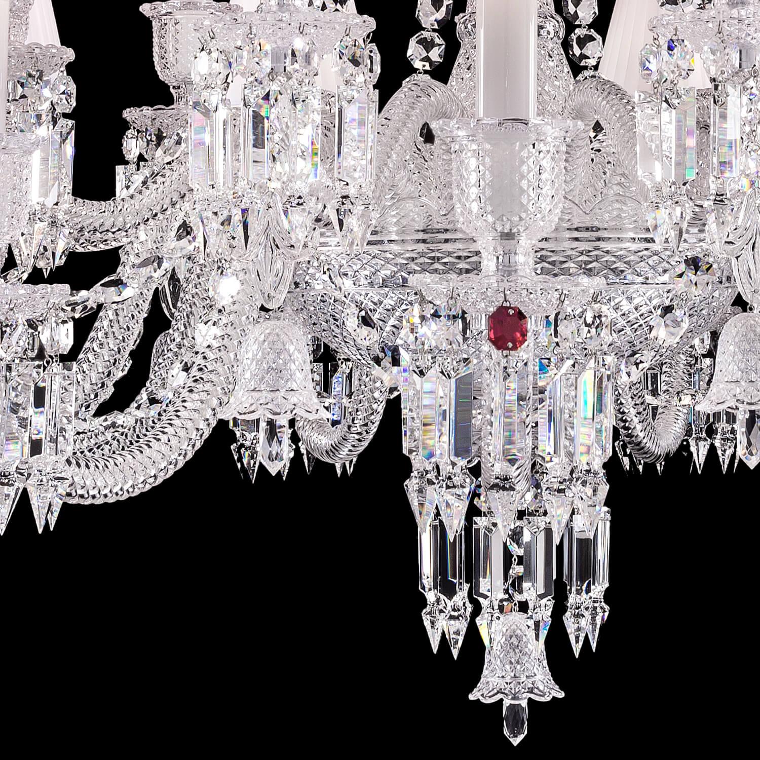 Luxury Baccarat Style Zenith Crystal Chandelier - King Lamps