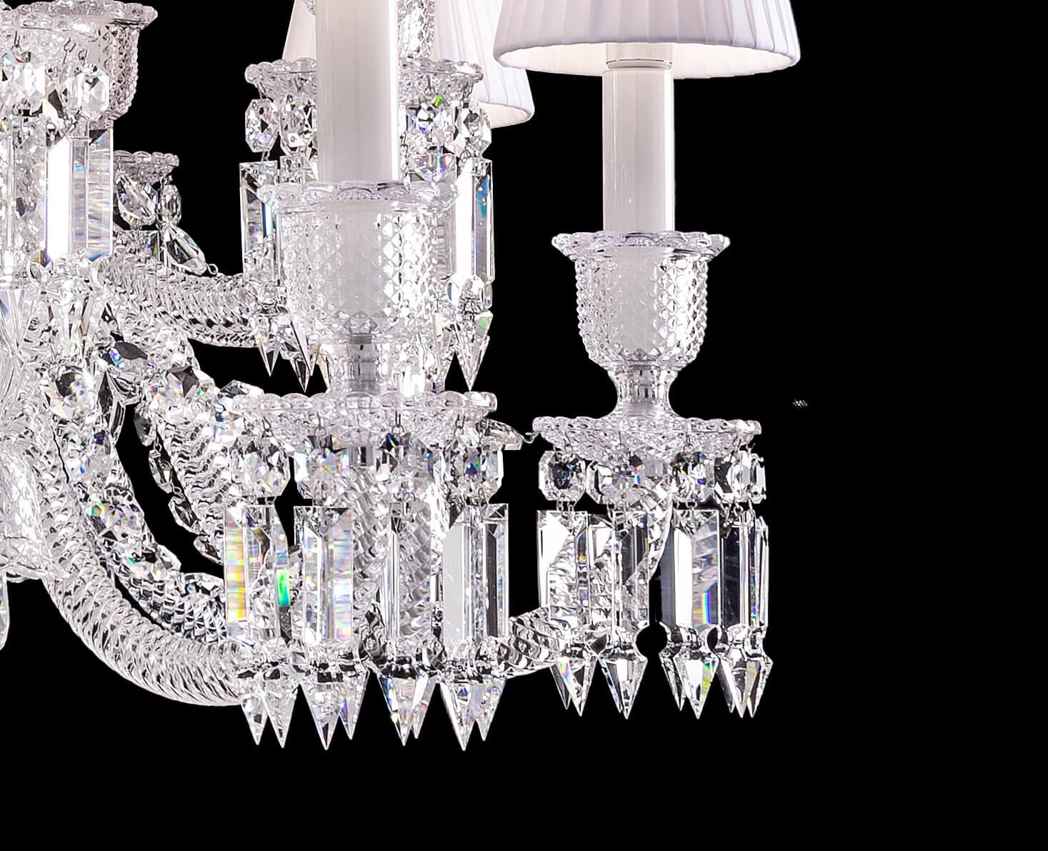 Luxury Baccarat Style Zenith Crystal Chandelier - King Lamps