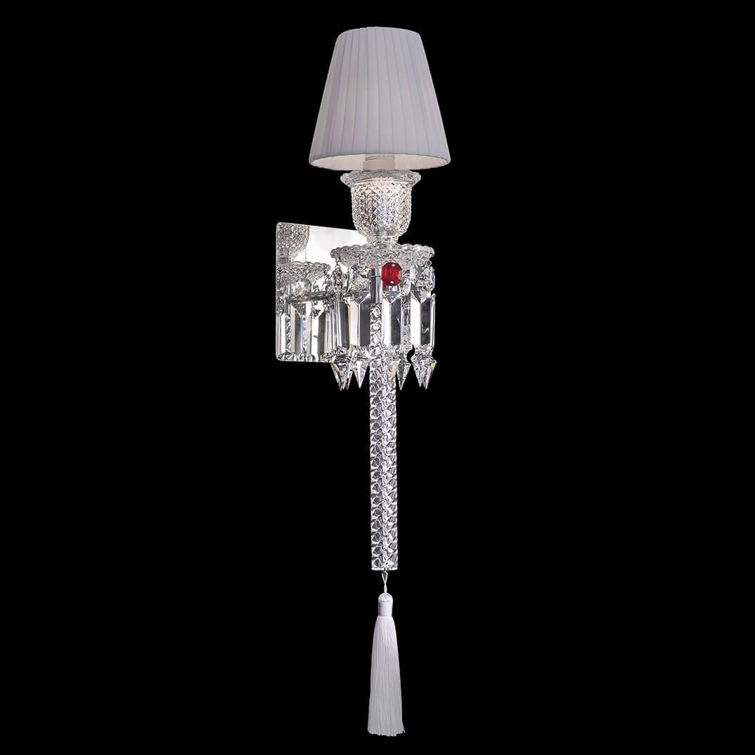 Baccarat Style Zenith Crystal Wall Sconce - King Lamps