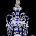 Baccarat Zenith Faunacrystopolis Blue Crystal Chandelier - King Lamps