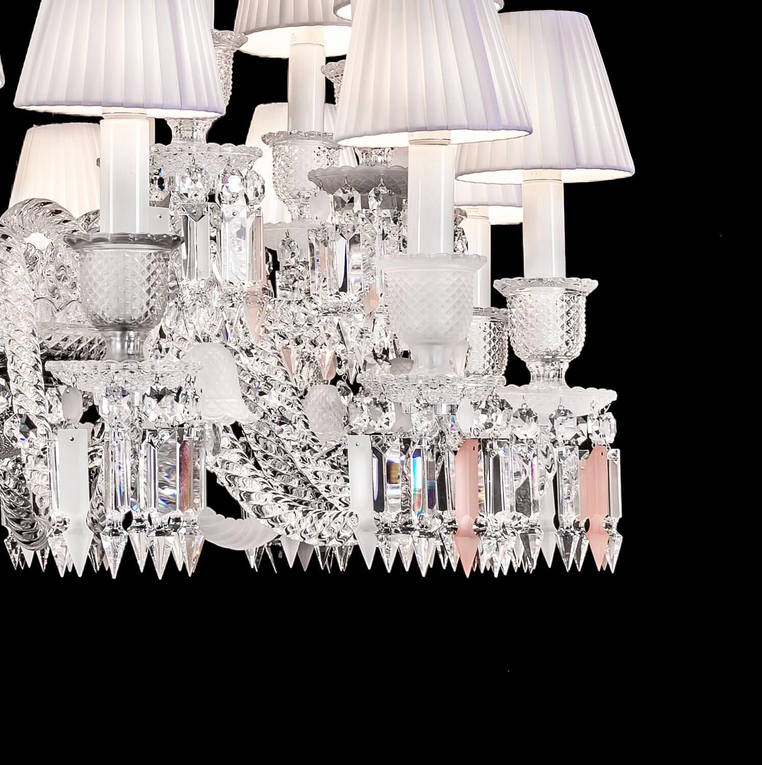 Baccarat Short Neck Zenith Crystal Chandelier - King Lamps