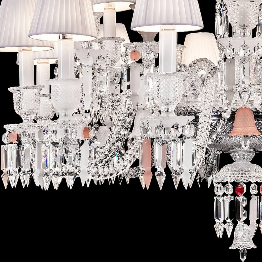 Baccarat Short Neck Zenith Crystal Chandelier - King Lamps