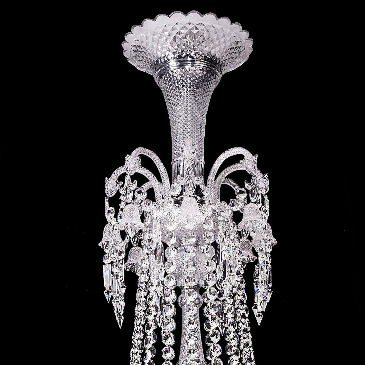 Traditional Luxury Baccarat Zenith Crystal Chandelier - King Lamps