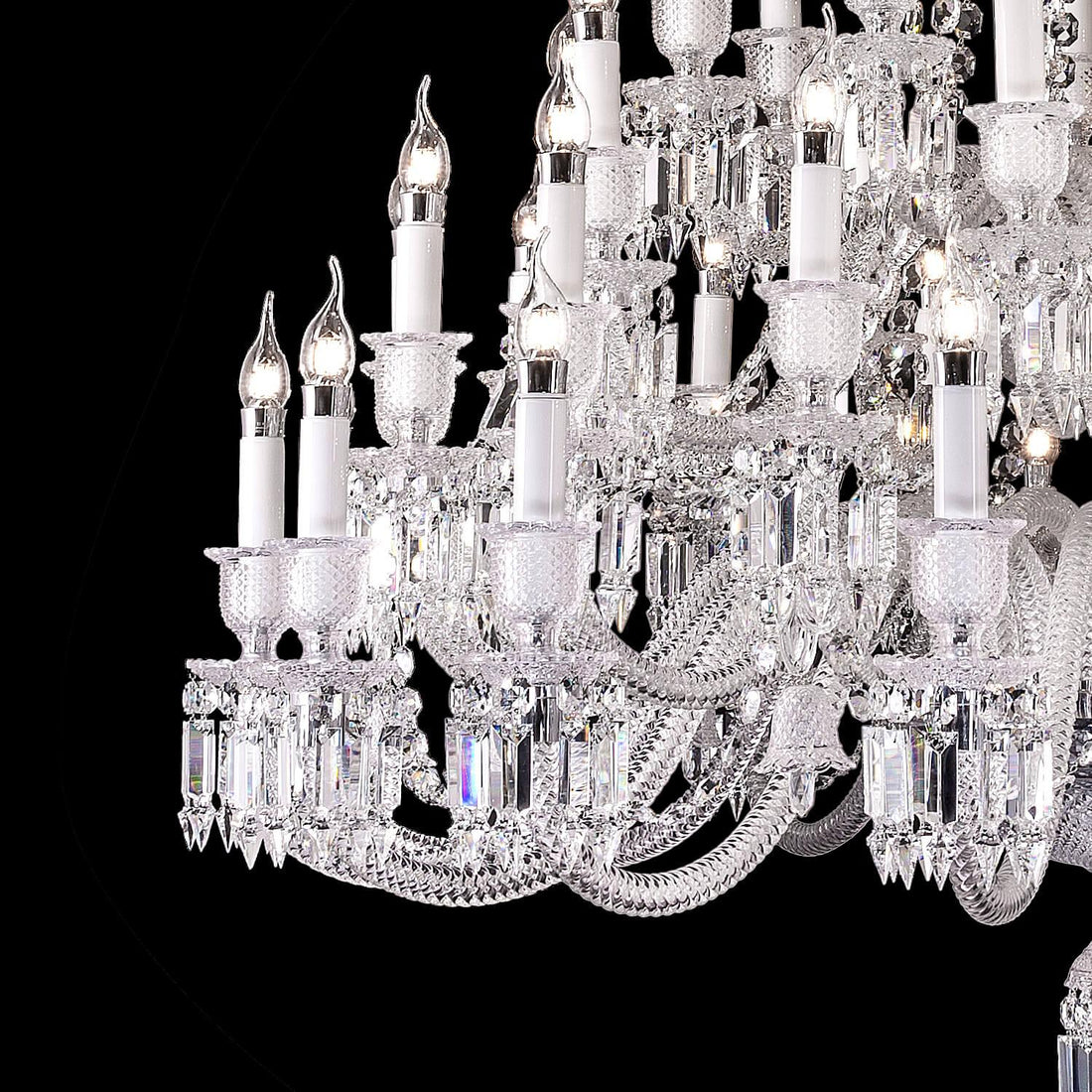 Traditional Luxury Baccarat Zenith Crystal Chandelier - King Lamps