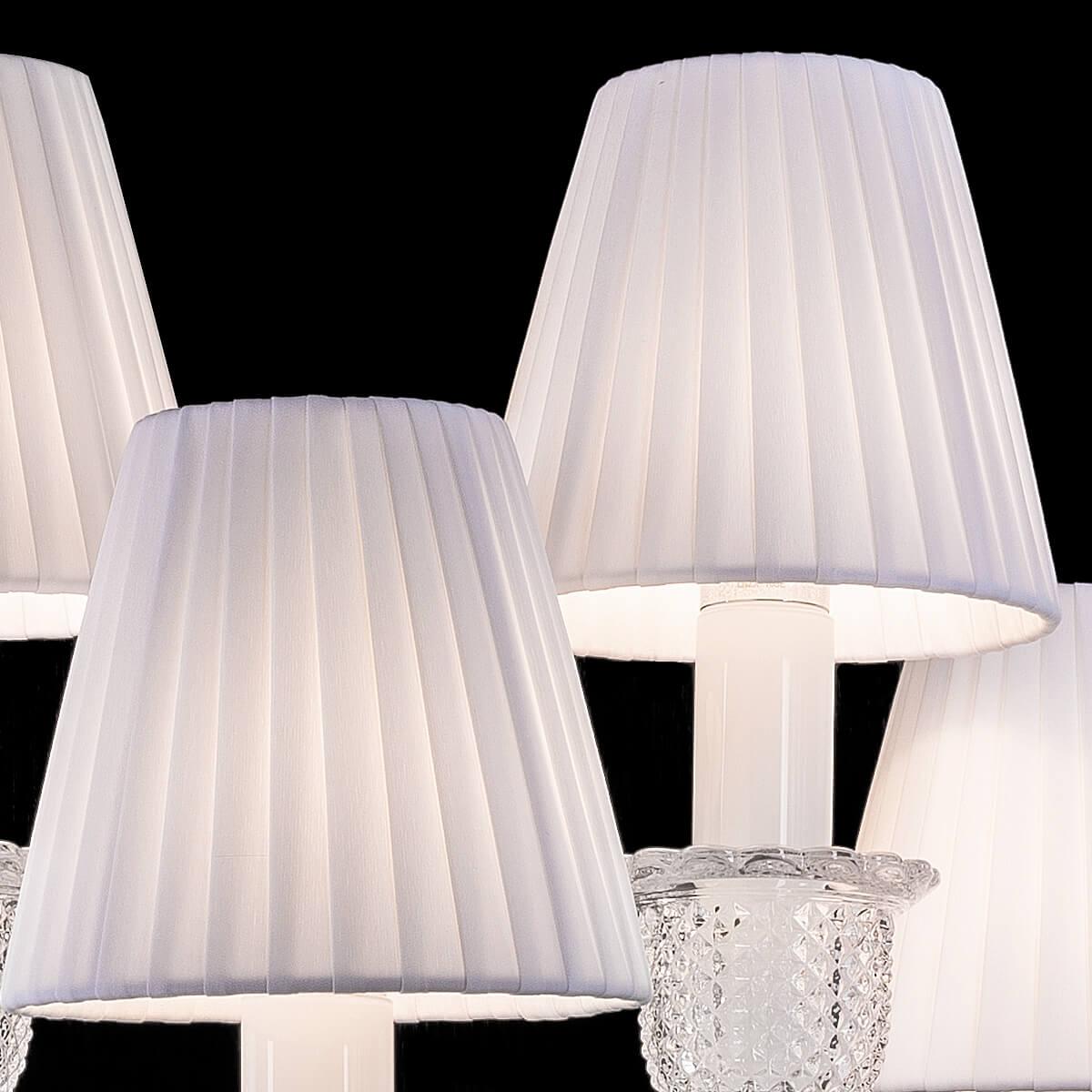 Luxury Baccarat Zenith Crystal Wall Sconces - King Lamps