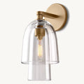 Blom Layered Glass Flute Wall Sconce