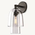 Blom Layered Glass Flute Wall Sconce