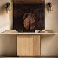 Blom Layered Glass Flute Wall Sconce