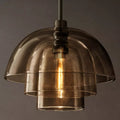 Blom Layered Glass Cloche Pendant Light