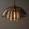 Blom Layered Glass Cloche Pendant Light