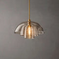 Blom Layered Glass Cloche Pendant Light