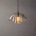 Blom Layered Glass Cloche Pendant Light