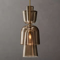 Blom Layered Glass Grand Flute Pendant Light