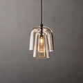 Blom Layered Glass Flute Pendant Light