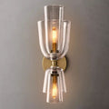 Blom Layered Glass Grand Flute Wall Sconce
