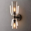 Blom Layered Glass Grand Flute Wall Sconce