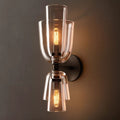 Blom Layered Glass Grand Flute Wall Sconce