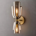 Blom Layered Glass Grand Flute Wall Sconce