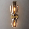 Blom Layered Glass Grand Flute Wall Sconce