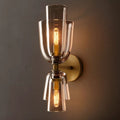 Blom Layered Glass Grand Flute Wall Sconce