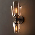 Blom Layered Glass Grand Flute Wall Sconce