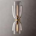 Blom Layered Glass Grand Flute Wall Sconce