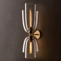 Blom Layered Glass Grand Flute Wall Sconce