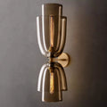 Blom Layered Glass Grand Flute Wall Sconce
