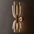 Blom Layered Glass Grand Flute Wall Sconce