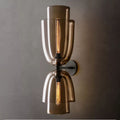 Blom Layered Glass Grand Flute Wall Sconce