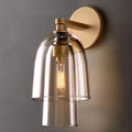 Blom Layered Glass Flute Wall Sconce