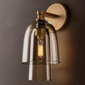 Blom Layered Glass Flute Wall Sconce