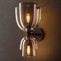 Blom Layered Glass Grand Cloche Wall Sconce