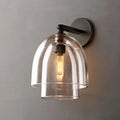 Blom Layered Glass Cloche Wall Sconce