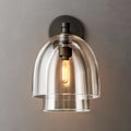 Blom Layered Glass Cloche Wall Sconce